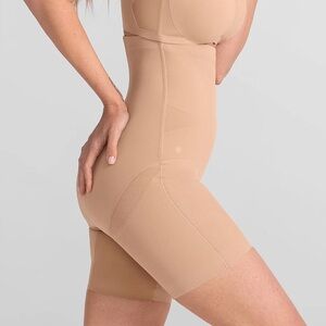 HONEYLOVE | High Waist Shapewear Shorts | L